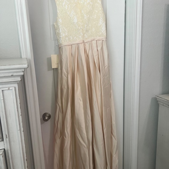 Mother of the Groom Dress A-Line Empire Elegant Wedding Guest Form Evening Dress - Picture 5 of 9